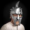 Ancient Greek Gladiator Helmet of Maximus  Handcrafted Spartan-Style Warrior Armor for Historical Reenactments, Militaria Collectors