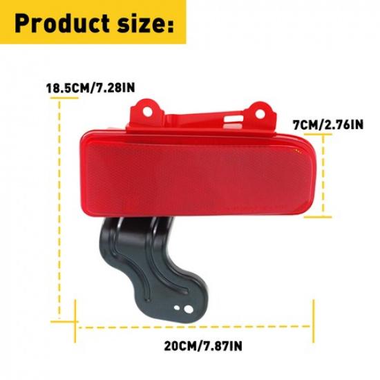 Right Passenger Side Bumper Rear Reflector For 2015-2016 HONDA CRV 33505-T1W-A01