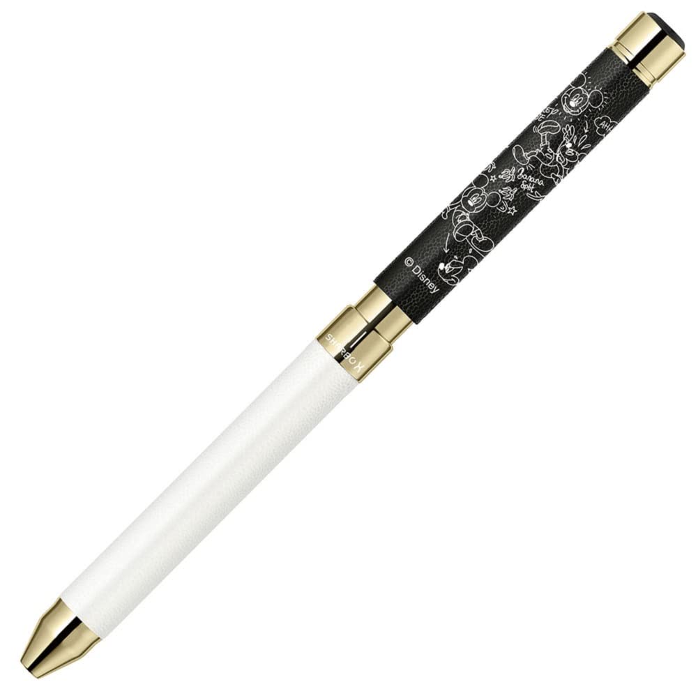 Zebra Pen Sharbo X Disney Leather Black Barrel Multi-function SB36-DS-LBK