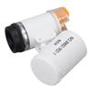 60X   Magnification Magnifier Portable Jewellery Cash Magnifier Detector LED Light   Microscope