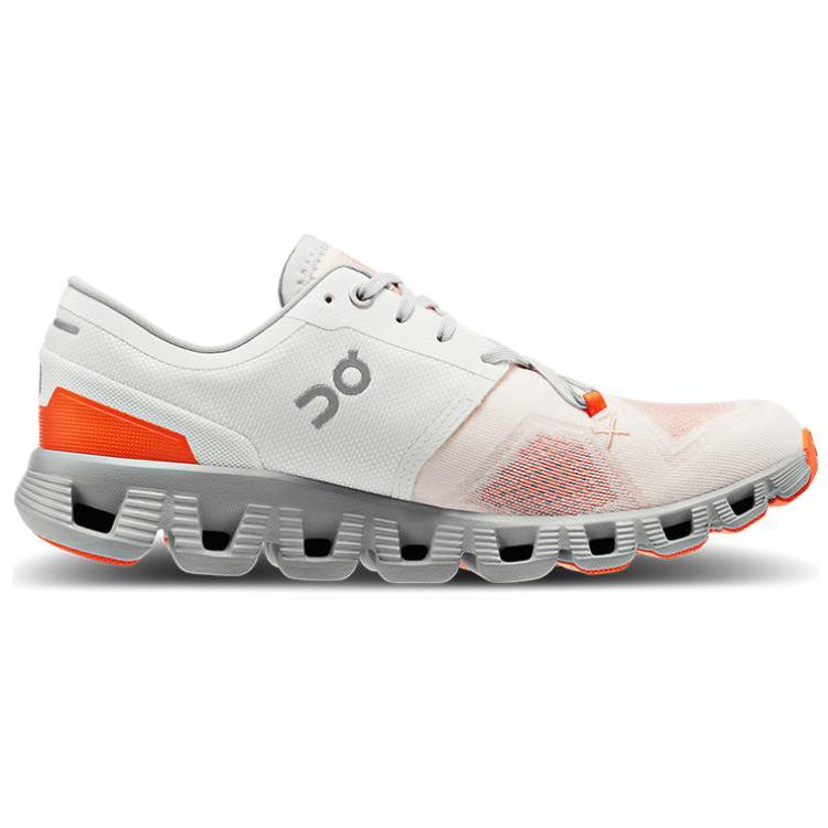 On Running Cloud X 3 Ivory Alloy Женские 60.98252
