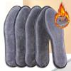 1 пара теплых и удобных стелек для мужчин и женщин, впитывающие пот и дышащие стельки для зимы