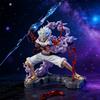 28см Фигурка One Piece Бог Солнца Gear 5 Ника Луффи Фигурка Действия GK Обезьяна-Молния Monkey D Luffy Модель ПВХ Коллекционная Игрушка