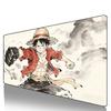 Mouse Pad Gaming Cool One Piece Luffy Ink Painting Gamer Keyboard Desk Mat Rug Table Carpet Mousepad Xxl For Computer