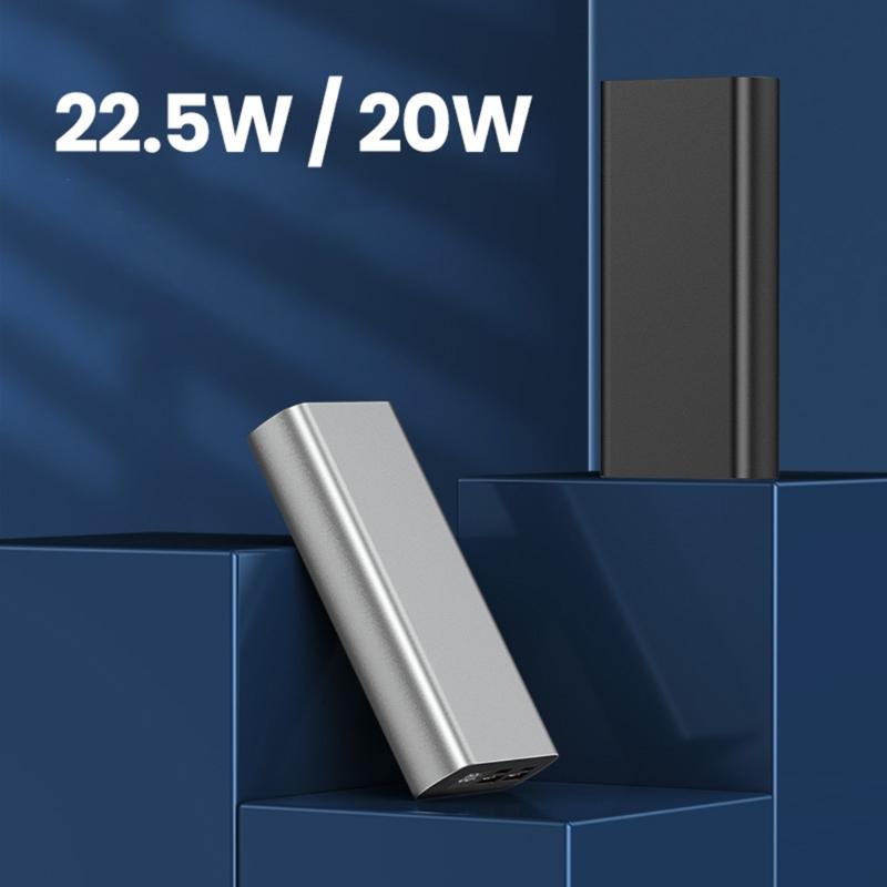 Корпус для DIY зарядного устройства для полимерного аккумулятора 1260110, PD 22,5 В, цифровой дисплей, порты USB Type-C USB1/2, Micro-USB