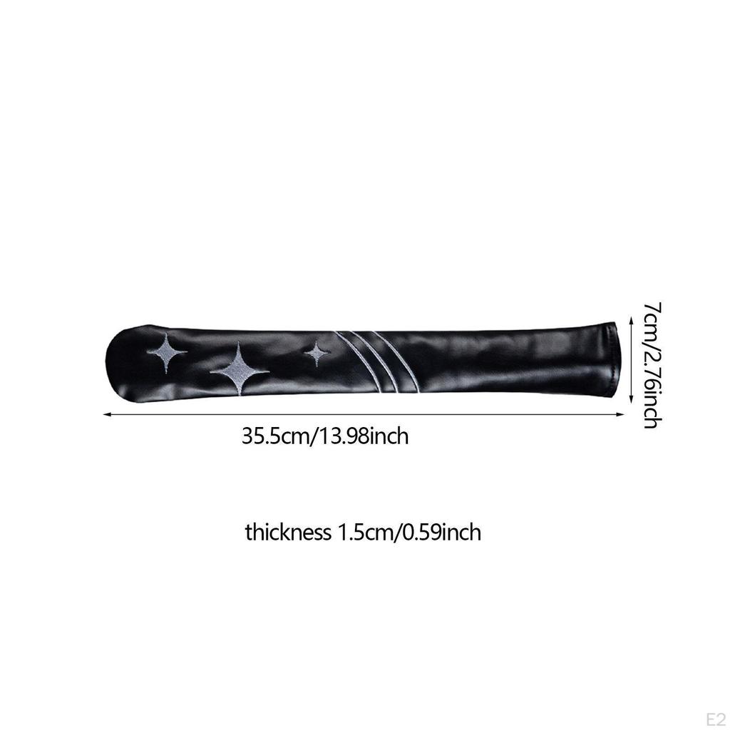 Golf Alignment Stick Cover Indicator Rod Holder Velvet Lining Protection Case for Practice