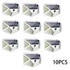 1-12 Pack Solar Lights Outdoor 100 LED Wall Lamp Motion Sensor Lights Waterproof Solar Street Light for Garden Porch Yard Garage