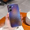 Phone Case For Vivo Z5X Z1 Pro Y77e Y9s Y91C Y83 Y90 Y97 Cover Fashion Starry Sky Phone Bag Shockproof Transparent Matte Soft Silicone For Vivo Bumper