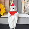 1 Set Halloween Ghost Statue Reading Book Christmas Hat Cartoon