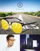 Солнцезащитные очки для ночного вождения Drive Polarized Lens Yellow Sports Night Driving Glasses Night Driving Night Driving Sunglasses SO8989C1 Men's