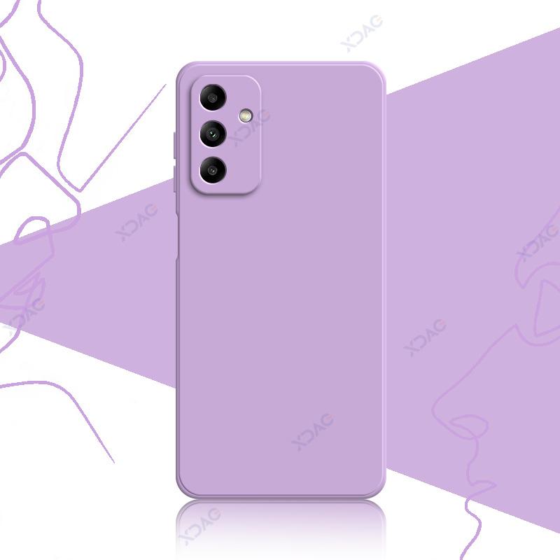 Роскошные чехлы для Samsung Galaxy F14 M14 4G SamsungF14 SamsungM14 Мягкий квадратный жидкий силиконовый защитный корпус для телефона
