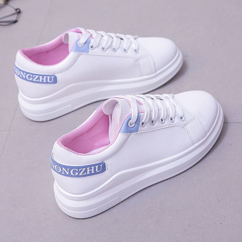 Модные спортивные кроссовки Kawaii женские белые туфли милые тенденции 2024 года для ходьбы высококачественная женская обувь оригинальная новая в H 39