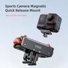 VRIG AC07 Sports Camera Quick Release Mount Magnetic Adapter Mount Aluminum Alloy with 1/4 Inch