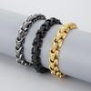 Korean Style Trendy Dragon Bone Stainless Steel Men's Titanium Bracelet