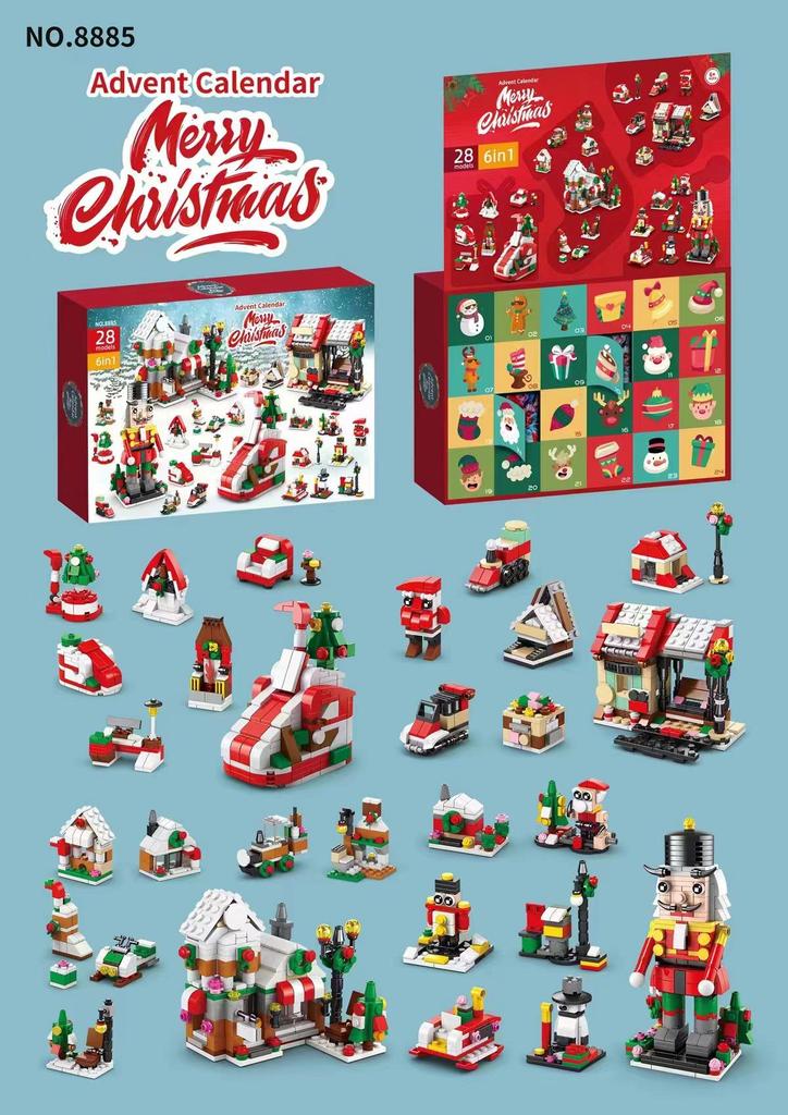 Christmas Tree Surprise Building Blocks: Creative Educational Toy Ornaments & Gifts for Children