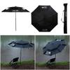 Рыболовный зонт с регулировкой 360°, уличный зонт от солнца UPF50+ с защитой от УФ-лучей, пляжный зонт, портативный зонт от солнца для пляжа, патио