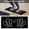 Squat Training Mat Beginner Squat Step Positions Knee Pad Leg Hip Muscle Targeting Kettlebell Weightlifting Fitness Auxiliary Mat Workout Equipment