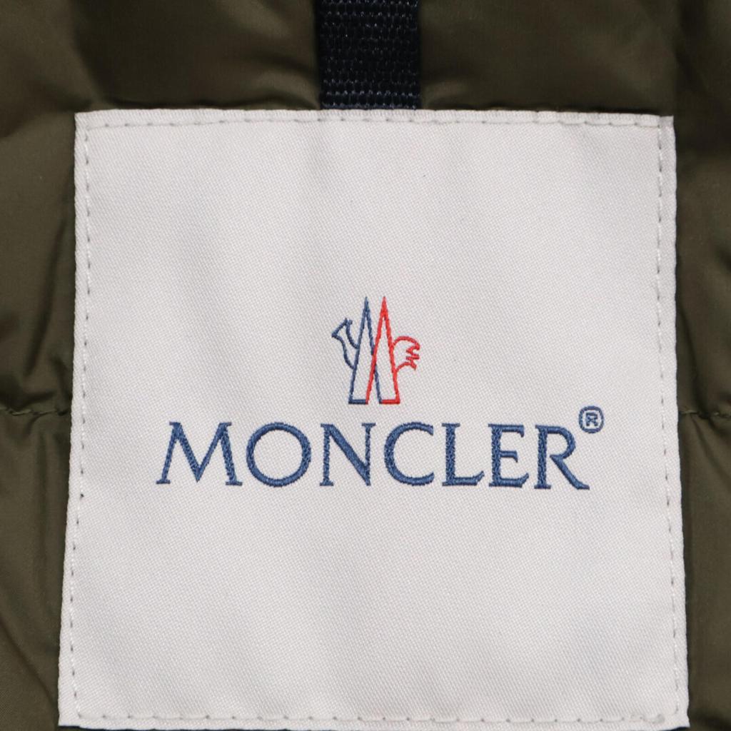 Moncler [Good Condition/24 Year Old] NOHEDES Hoodie Down Jacket 4 khakiUsed
