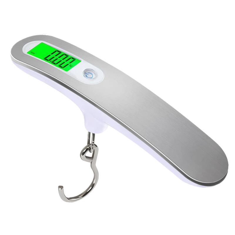 Luggage Scale Portable Travel LCD Digital Hanging Baggage Scale 50kg/110lbs Electronic Scale Weight Balance Suitcase Weight Tool