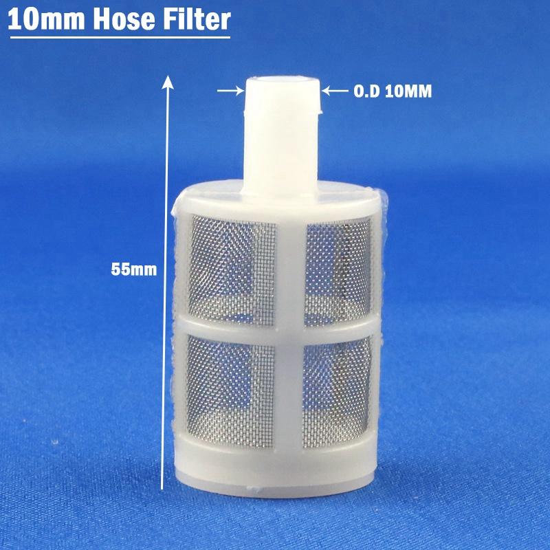 1Pcs/3Pcs 8~14mm Hose Pipe Filter Aquarium Fish Tank Stainless Steel Filter Mesh Car Wash Sprayer Pump Filter Suction Screen
