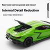 1/24 Lamborghini Revuelto Суперспортивный Автомобиль Литая Модель Металлический Автомобиль Коллекция Уровень Дом Модные Игрушки Украшения Хобби Парень