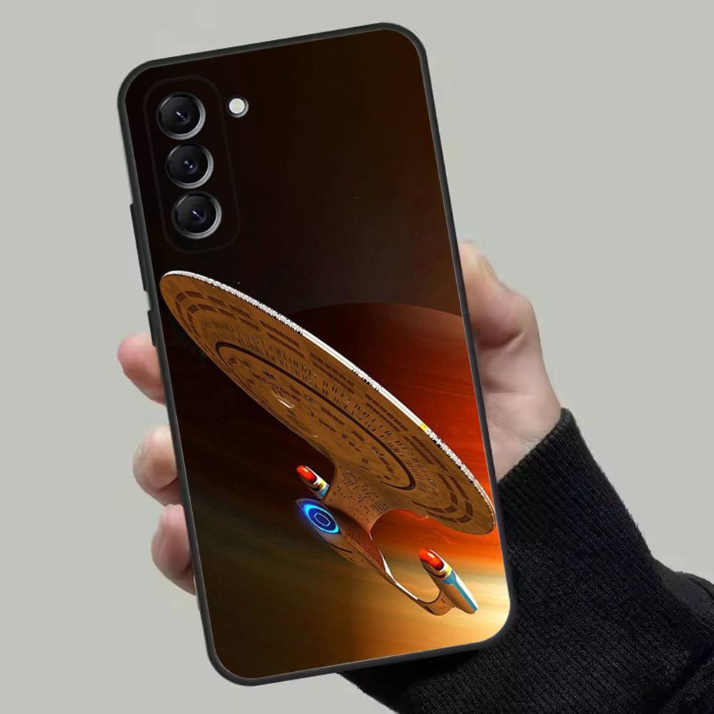 Чехол для телефона S-Star-Trek для Samsung Galaxy A13, A21s, A22, A31, A32, A52, A53, A71, A80, Мягкий черный корпус