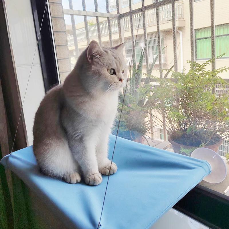 Новый гамак для кошки, подвесная кровать для кошки, выдерживающая 20 кг, удобное солнечное сиденье на окно, когтеточка для котенка, товары для питомцев