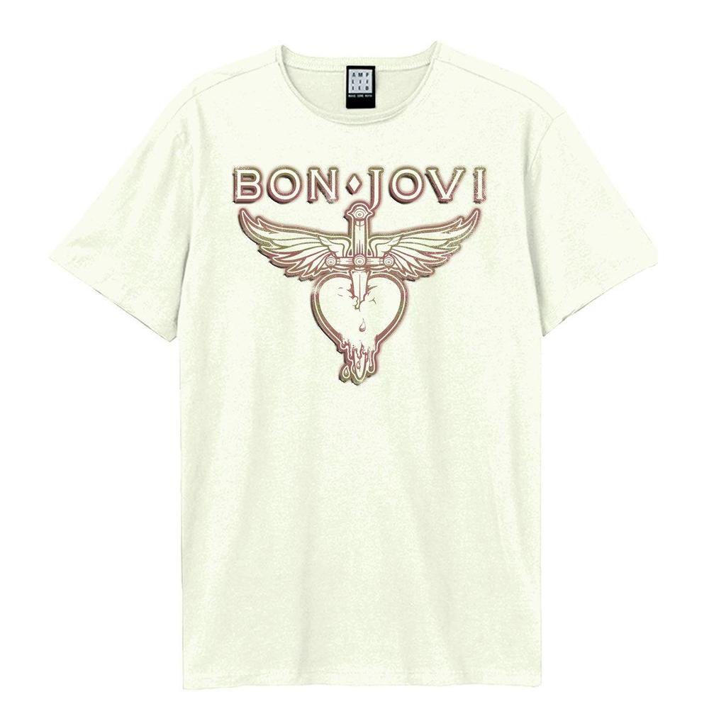 Amplified Футболка унисекс для взрослых Hold On Bon Jovi