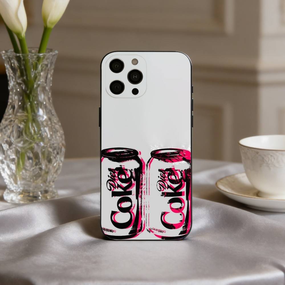 CocaS-Fashion C-Cola Phone Case For iPhone 17pro, 16,15,14,13,12,11 X XR Plus,Others Soft Black Cover