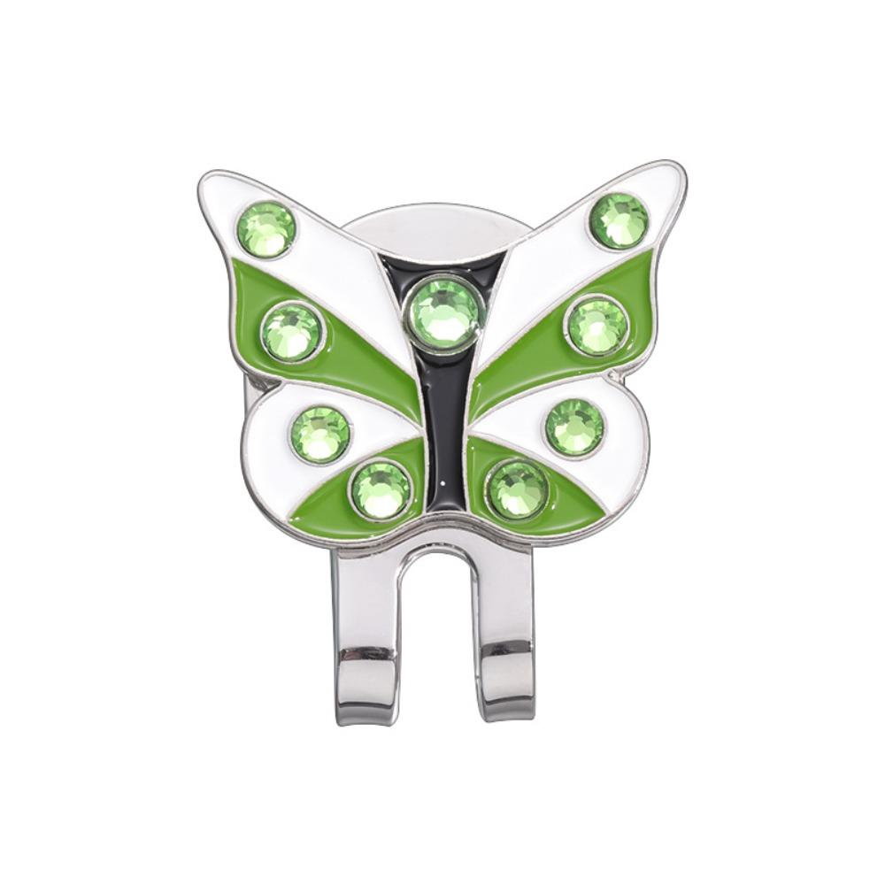 Butterfly Shape Golf Ball Marker Brim Clip Golf Hat Marker Golf Lovers Golf Cap Clip Women Girls