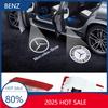 WVWGI1 Горячее предложение 2025 Для AMG W124 2025 Для Benz AMG 2 шт. Автомобильная дверь Приветственный свет Светодиодная HD Проекторная лампа Подсветка порога Для Mercedes Benz A C