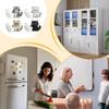 Magnetic Cat Hair Storage Memorial Box Acrylic Cat Refrigerator Sticker  for Home Decoration