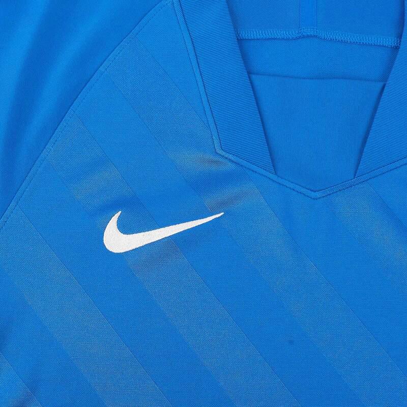 Nike Мужские синие футбольные майки Dri Fit умеренного прямого кроя BV6703-463