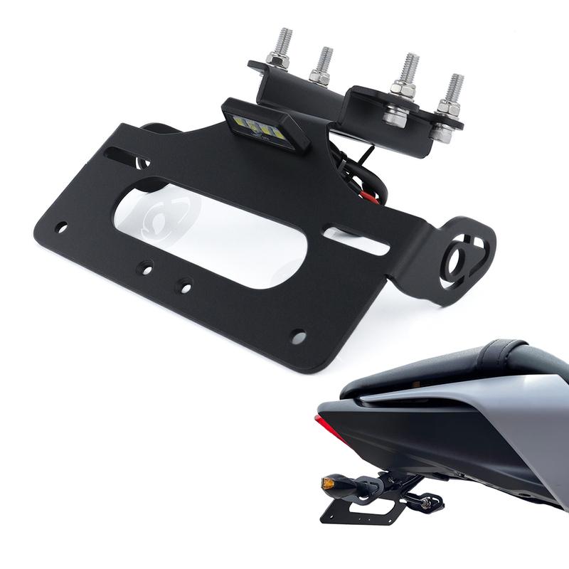 For Yamaha FZ-07 / MT-07 2014-2024 YZF R7 2024-2026 Motorcycle Rear Tail Tidy License Plate Fender Eliminator Kit