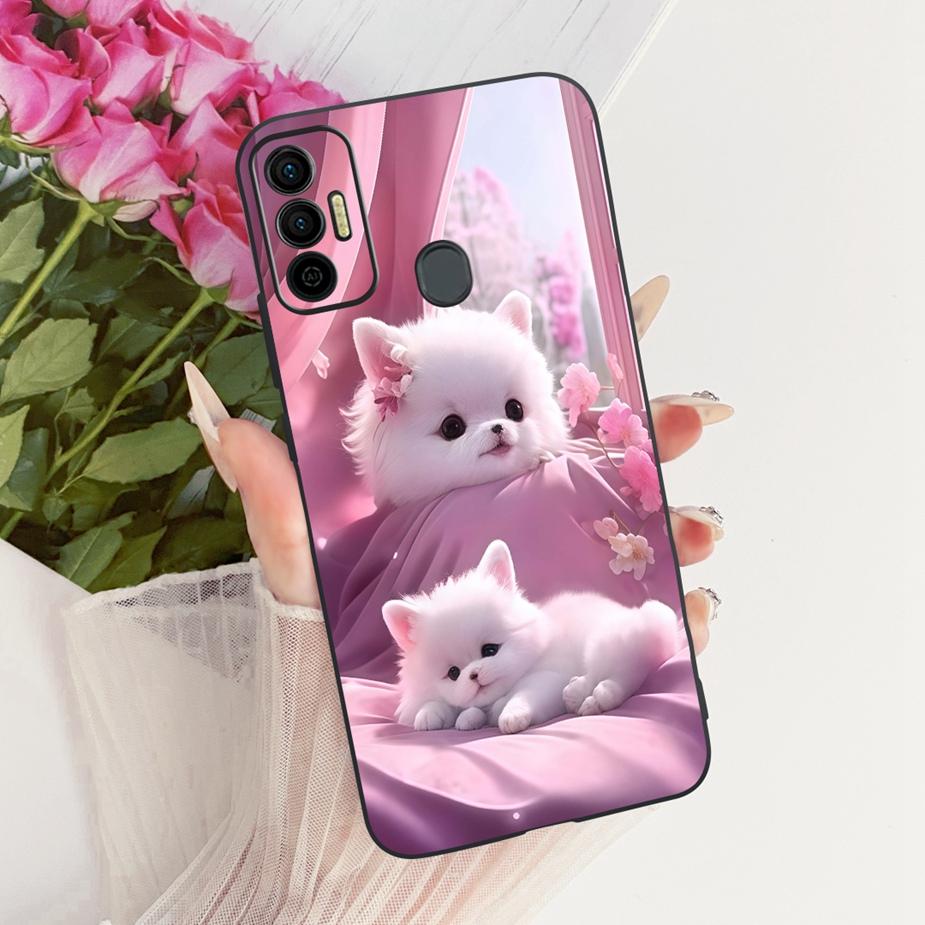 Чехол для Tecno Spark 7 Pro Чехол Spark7 T KF6p Новый Роскошный Расписной Чехол Мягкий Силиконовый Чехол Для Tecno Spark 7P 7T Spark7 Pro Funda Сумки
