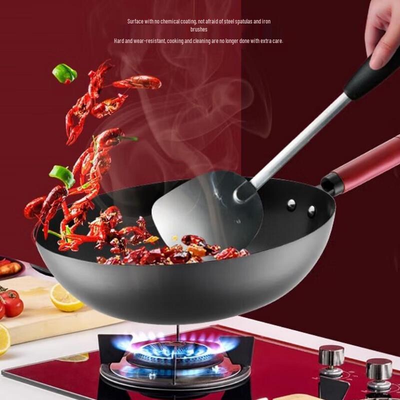 ASD Wrought Iron Non-Coated Wok