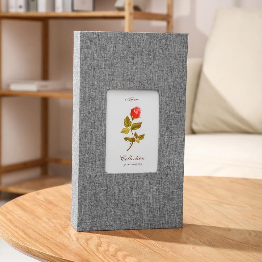 Сувенирные льняные фотокниги 300 листов фотоальбомы вставной фотоальбом юбилей