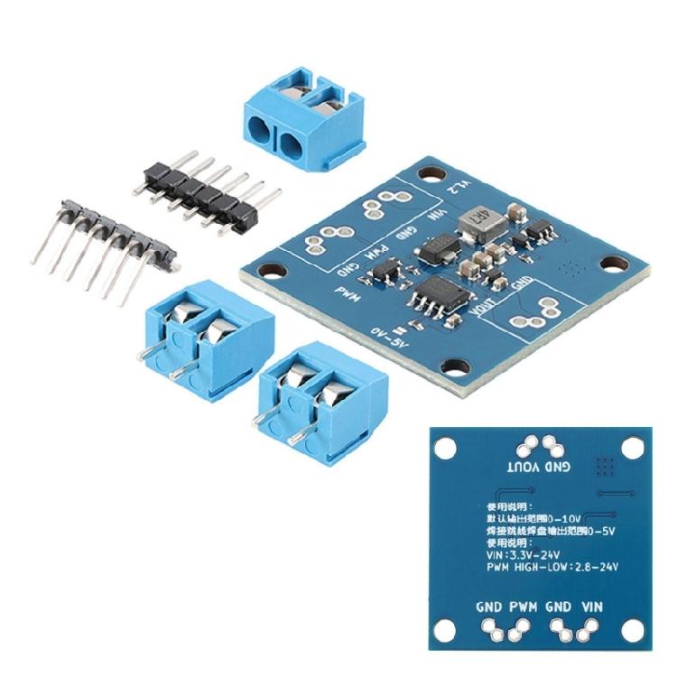 Signal to Electricity Module Signal Converter 0-5V/0-10V Output Module for Harsh Environment Applications