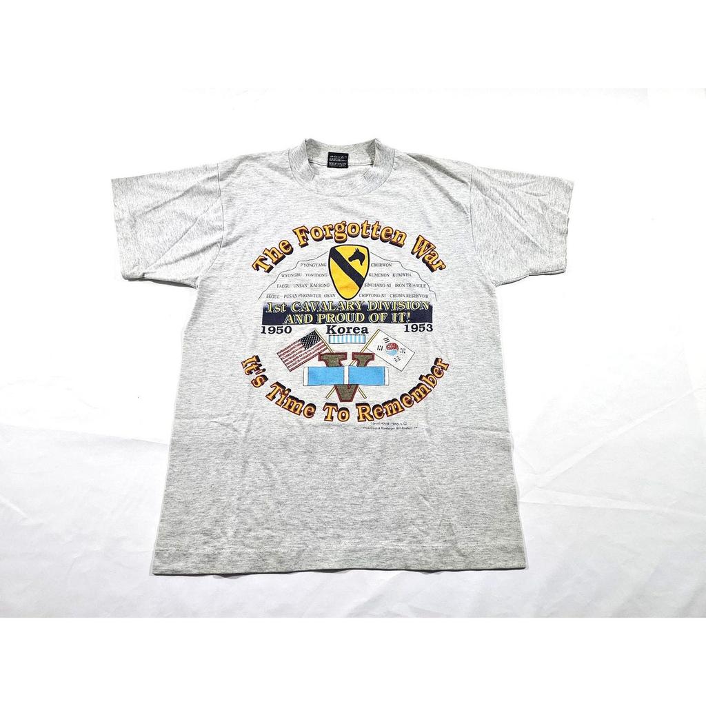90s The Forgotten War Korea 1950-1953 T-Shirt USA Made Sz M