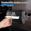 Автомобильная коробка для салфеток Кожаный держатель для салфеток На козырек На спинку сиденья Для Civic FIT Accord Prelude CRV 5th City CRZ CRX Jazz HRV Pilot
