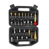 26pcs Drill Bits Combo Set Pagoda Drill Center Punch Positioner Three-point Countersunk Drill Bit