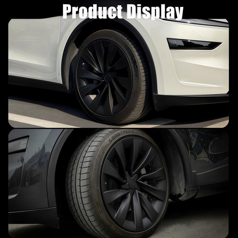 4PCS Hub Caps for Tesla Model Y Juniper 20-Inch Wheel Cover Performance Replacement Helix 2.0 Wheels Full Rim Accessories 2025