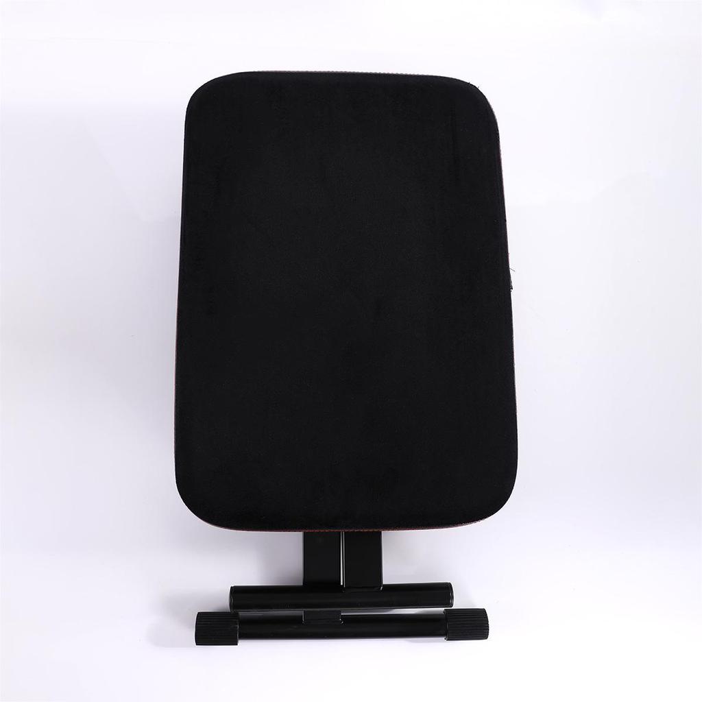 Регулируемая Складная Четырехуровневая Скамья для Электронного Органа - Высококачественный Черный Табурет для Цитеры