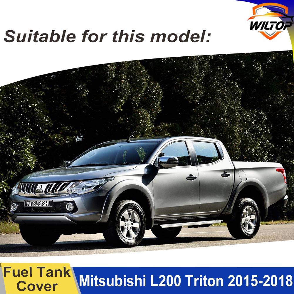 Крышка топливного бака для Mitsubishi L200 triton 2015-2018 ABS матовый черный крышка бака аксессуар для экстерьера автомобиля автозапчасти