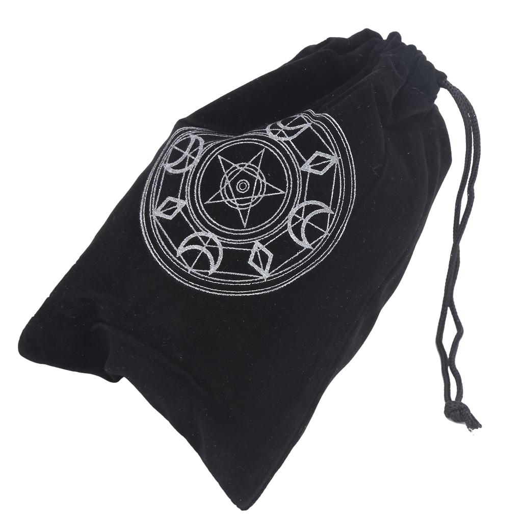 17 X 11.5cm Tarot Bag Pouch Playing Cards Jewelry Coins Accessory Storage Drawstring Bag