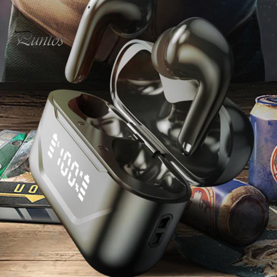 Bluetooth-compatible Translation Earbuds Active Noise Reduction Real-Time Language Translation Lightweight Design Wireless Earphones