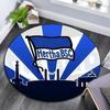 Круглый ковер с принтом Hertha BSC Berlin, Нескользящий моющийся круглый ковер для гостиной, спальни, игровой комнаты, Декор для спортивных болельщиков, Праздничный подарок на день рождения