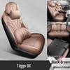 Чехлы на сиденья Chery Tiggo 9 и 9x: Полный комплект, Всесезонный, Пятиместный чехол на сиденье