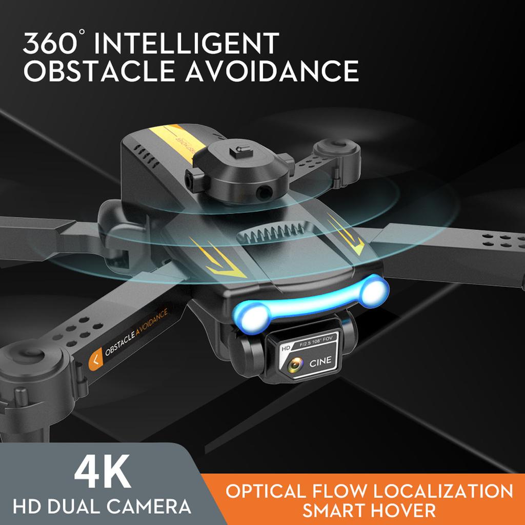 Новый дрон LSRC XT2, 4K, двойная камера, 360°, предотвращение боковых препятствий, оптическое позиционирование потока, складной квадрокоптер, игрушки-дроны