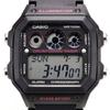 Casio Ae 1300wh 1a2vdf  Ae 1300wh 1a2  Цифровые квадратные спортивные часы Soldier для мужчин с полиуретановым ремешком